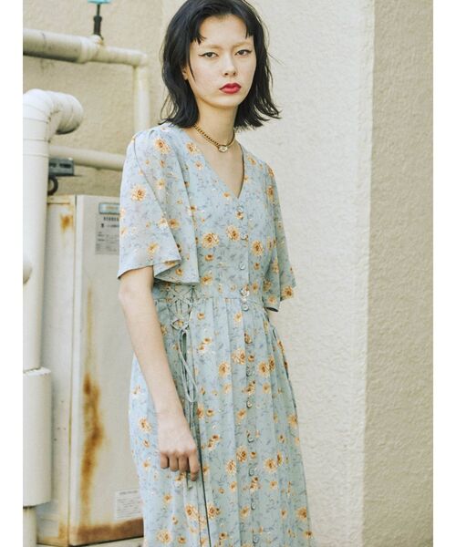 jouetie(ジュエティ)の「レースアップシアーワンピース(ワンピース・レディース・ブラック/ピンク/ライトブルー/その他1・MEDIUM)」の10枚目の写真