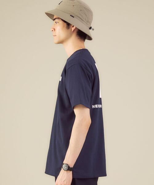 THE NORTH FACE（ザノースフェイス）の「OLT＜THE NORTH FACE（ザ ノースフェイス）＞ バックスクエアロゴ Tシャツ（Tシャツ/カットソー・メンズ・ブラック/ホワイト/ネイビー・LARGE/SMALL/X-LARGE/MEDIUM）」の8枚目の写真