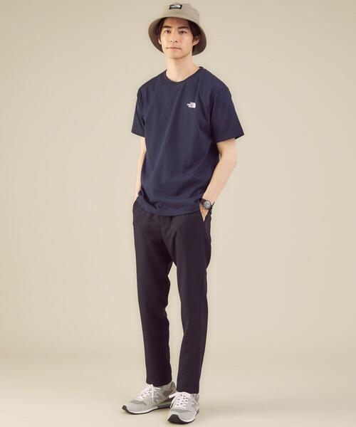 THE NORTH FACE（ザノースフェイス）の「OLT＜THE NORTH FACE（ザ ノースフェイス）＞ バックスクエアロゴ Tシャツ（Tシャツ/カットソー・メンズ・ブラック/ホワイト/ネイビー・LARGE/SMALL/X-LARGE/MEDIUM）」の6枚目の写真