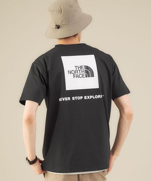 THE NORTH FACE（ザノースフェイス）の「OLT＜THE NORTH FACE（ザ ノースフェイス）＞ バックスクエアロゴ Tシャツ（Tシャツ/カットソー・メンズ・ブラック/ホワイト/ネイビー・LARGE/SMALL/X-LARGE/MEDIUM）」の4枚目の写真