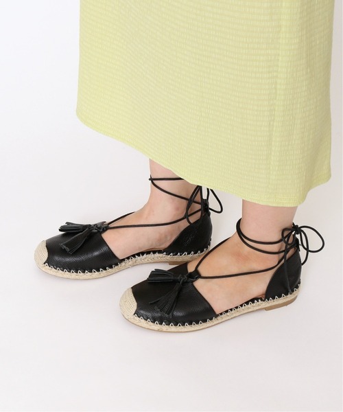 U by SPICK&SPAN（ユーバイスピックアンドスパン）の「【MOLLINI/モリーニ】 レースアップエスパフラット◆（サンダル・レディース・ブラック・36/37/38）」の19枚目の写真