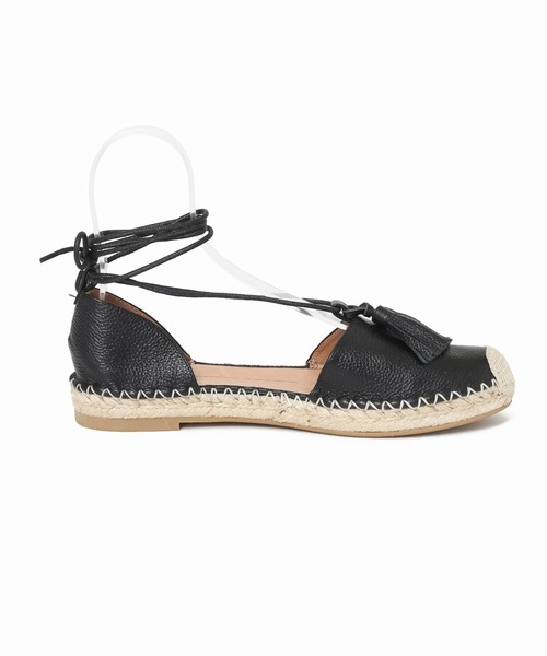 U by SPICK&SPAN（ユーバイスピックアンドスパン）の「【MOLLINI/モリーニ】 レースアップエスパフラット◆（サンダル・レディース・ブラック・36/37/38）」の6枚目の写真