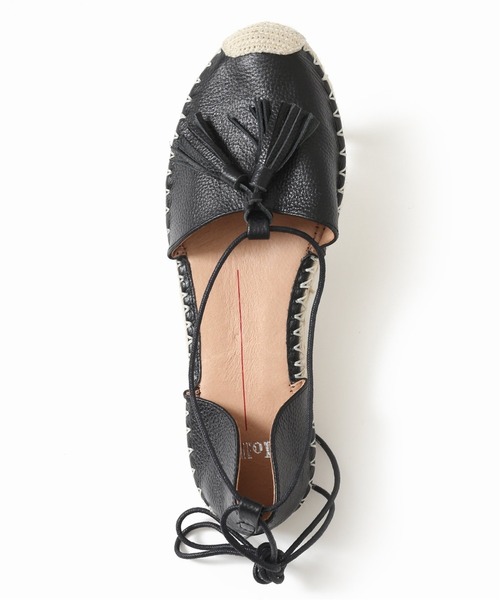 U by SPICK&SPAN（ユーバイスピックアンドスパン）の「【MOLLINI/モリーニ】 レースアップエスパフラット◆（サンダル・レディース・ブラック・36/37/38）」の21枚目の写真
