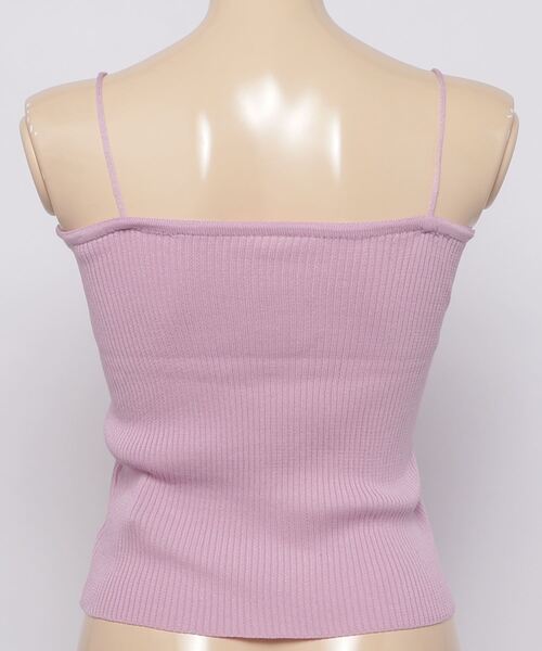 WC（ダブル シー）の「バタフライキャミソール（キャミソール・レディース・ホワイト/ブルー/ライトパープル・FREE）」の5枚目の写真