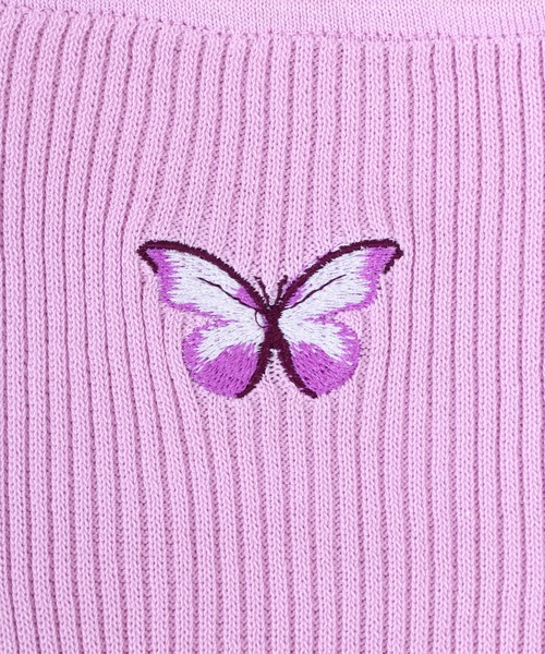 WC（ダブル シー）の「バタフライキャミソール（キャミソール・レディース・ホワイト/ブルー/ライトパープル・FREE）」の14枚目の写真