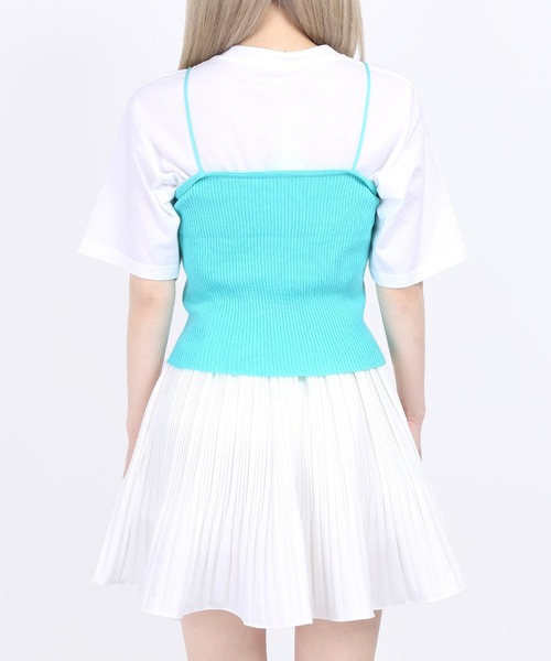 WC（ダブル シー）の「バタフライキャミソール（キャミソール・レディース・ホワイト/ブルー/ライトパープル・FREE）」の11枚目の写真