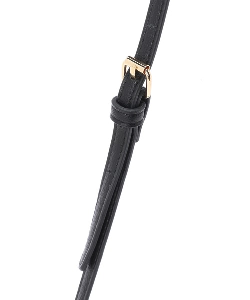 STRAWBERRY-FIELDS（ストロベリーフィールズ）の「ラッセルシートバンブーハンドル　バッグ（ハンドバッグ・レディース・オフホワイト/ブラック・FREE）」の15枚目の写真