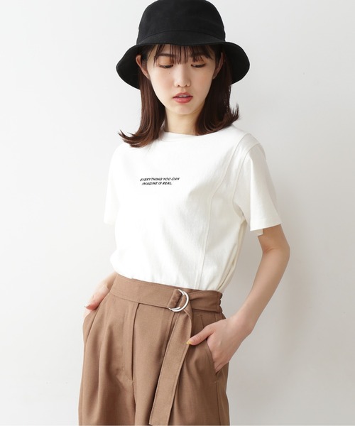 FREE'S MART（フリーズマート）の「◇アウトロックロゴプリントＴシャツ（Tシャツ/カットソー・レディース・ホワイト/ブルー/ブラック・FREE）」の10枚目の写真