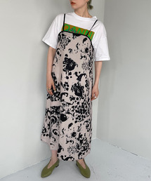 SANSeLF | 【SANSeLF】pattern camisole onepiece sanw92(ワンピース)