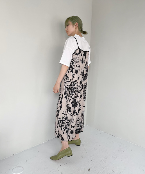 SANSeLF（サンセルフ）の「【SANSeLF】pattern camisole onepiece sanw92（ワンピース・レディース・グレー/グリーン・FREE）」の18枚目の写真