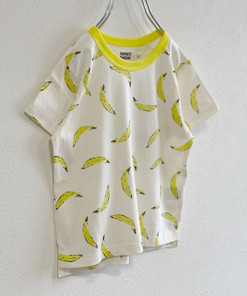 HOGAN RANCH WEAR（ホーガンランチウエア）の「ソウガラセットインTシャツ（80～130cm）（Tシャツ/カットソー・キッズ・ライトブルー/オフホワイト/イエロー/ライトグリーン/アイボリー・80/90/95/100/110/120/130）」の2枚目の写真