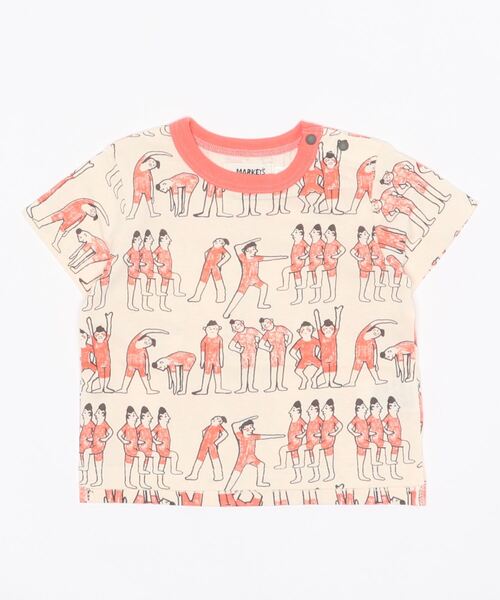 HOGAN RANCH WEAR（ホーガンランチウエア）の「ソウガラセットインTシャツ（80～130cm）（Tシャツ/カットソー・キッズ・ライトブルー/オフホワイト/イエロー/ライトグリーン/アイボリー・80/90/95/100/110/120/130）」の11枚目の写真
