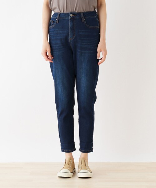 SHOO・LA・RUE(シューラルー)の「◆【SS-4L/3Dスキャン】裏ひんやりデニムスキニーパンツ(その他パンツ・レディース・ブラック/ブルー/ダークネイビー/ホワイト系・01/02/04/10/03/05/06)」の5枚目の写真