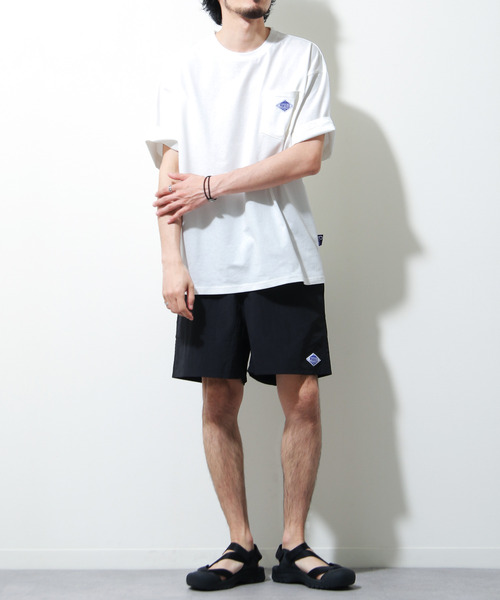 PEN FIELD(ペンフィールド)の「【WEB限定】【別注】【PEN FIELD】ナイロンワイドショーツパンツ 水陸両用(その他パンツ・メンズ・ブラック/ベージュ/パープル/ネイビー/マスタード・MEDIUM/LARGE/X-LARGE)」の16枚目の写真