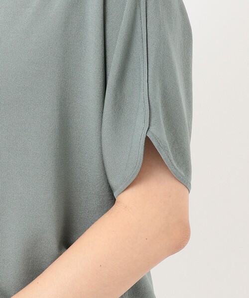 J.PRESS Ladies(J.プレス レディス)の「【洗える】レーヨンストレッチ ロールネックニット(ニット/セーター・レディース・ネイビー系/ベージュ系/ピンク系/スモーキーグリーン系・SMALL)」の10枚目の写真