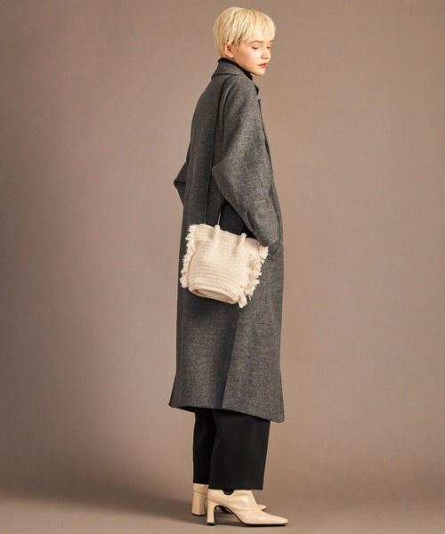 Laugoa（ラウゴア）の「【LAUGOA】BARRY バリー 21526-12002（トートバッグ・レディース・ブラック/アイボリー・FREE）」の9枚目の写真