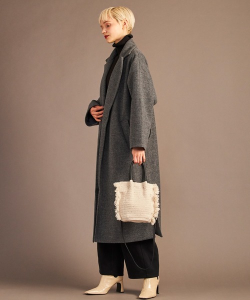 Laugoa（ラウゴア）の「【LAUGOA】BARRY バリー 21526-12002（トートバッグ・レディース・ブラック/アイボリー・FREE）」の14枚目の写真