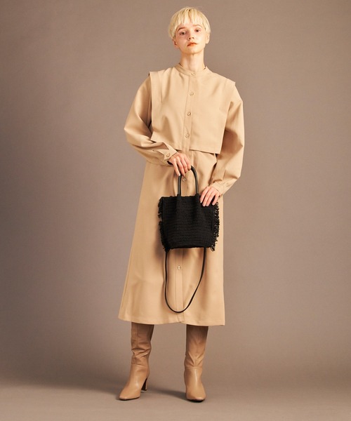 Laugoa（ラウゴア）の「【LAUGOA】BARRY バリー 21526-12002（トートバッグ・レディース・ブラック/アイボリー・FREE）」の21枚目の写真