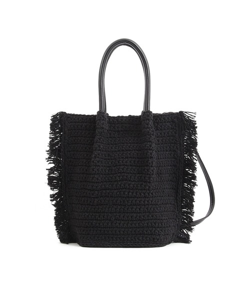 Laugoa（ラウゴア）の「【LAUGOA】BARRY バリー 21526-12002（トートバッグ・レディース・ブラック/アイボリー・FREE）」の15枚目の写真