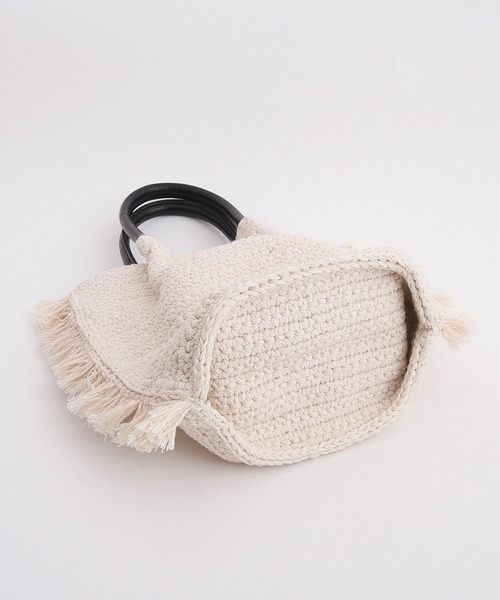 Laugoa（ラウゴア）の「【LAUGOA】BARRY バリー 21526-12002（トートバッグ・レディース・ブラック/アイボリー・FREE）」の13枚目の写真