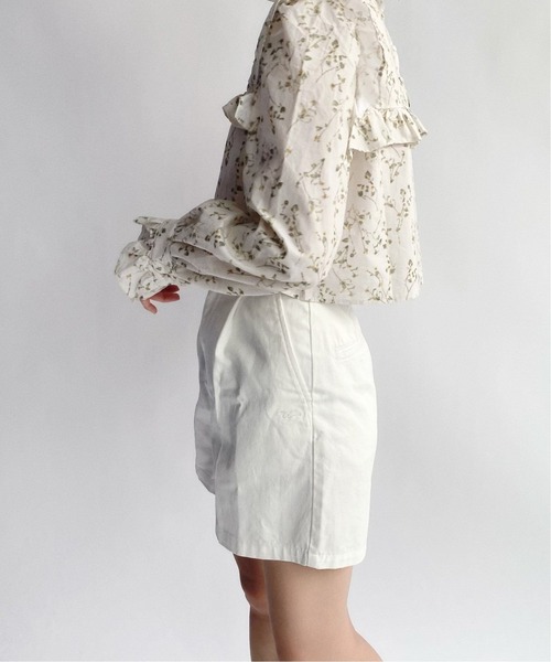 Charles Chaton（シャルルシャトン）の「サファリショーツ（その他パンツ・レディース・カーキ/ホワイト・34/36）」の3枚目の写真