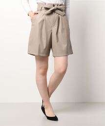 ライトレザー　ショートパンツ