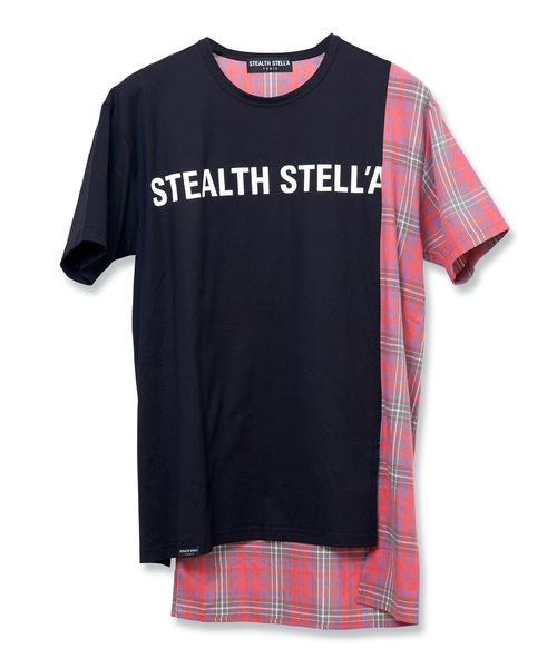 Confine Check Tシャツ カットソー Tシャツ カットソー Stealth トップス Stealth Stell A ステルスステラ の ファッション 売り出し超安い