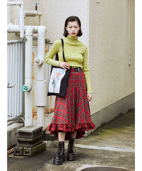 jouetie(ジュエティ)の「フラワーフォトトート BAG(トートバッグ・レディース・ブラック/オフホワイト/ベージュ/ブルー/ピンク/その他1・FREE)」の17枚目の写真