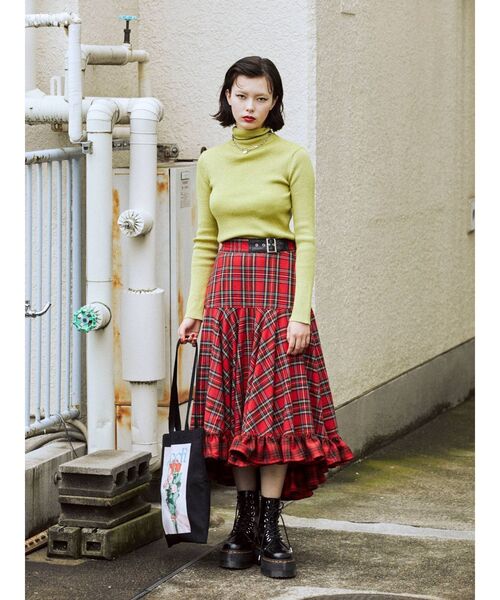 jouetie(ジュエティ)の「フラワーフォトトート BAG(トートバッグ・レディース・ブラック/オフホワイト/ベージュ/ブルー/ピンク/その他1・FREE)」の18枚目の写真