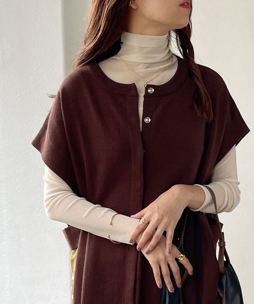 Shelly island（シェリーアイランド）の「ラメシアータートルカットソー（Tシャツ/カットソー・レディース・ホワイト/ブラック/ピンク/ブルー・FREE）」の2枚目の写真