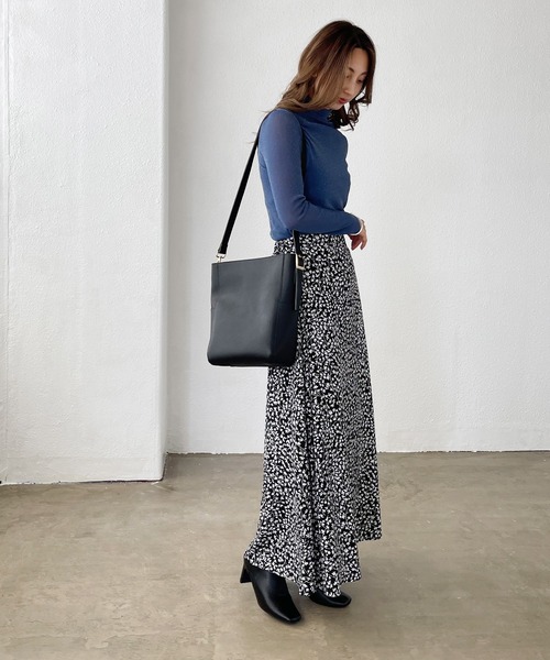 Shelly island（シェリーアイランド）の「ラメシアータートルカットソー（Tシャツ/カットソー・レディース・ホワイト/ブラック/ピンク/ブルー・FREE）」の11枚目の写真