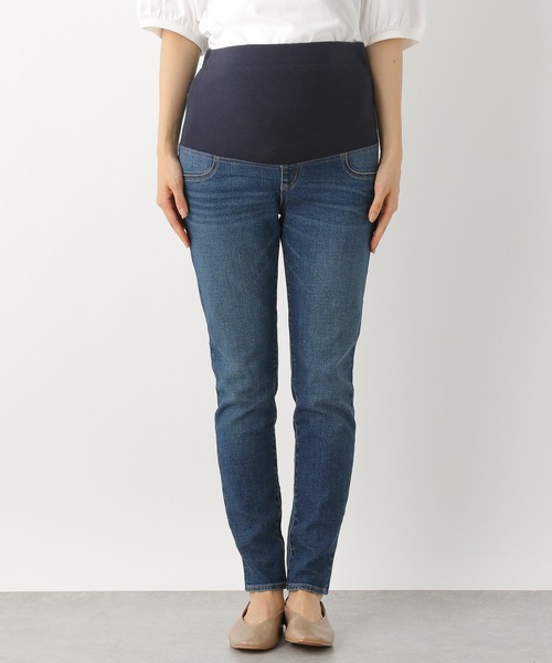 LEPSIM(レプシィム)の「マタニティ/デニムスリムパンツ 947504(マタニティウェア/グッズ・レディース・ネイビー/ブルー/ブラック/ブルー系その他・SMALL/MEDIUM/LARGE)」の21枚目の写真