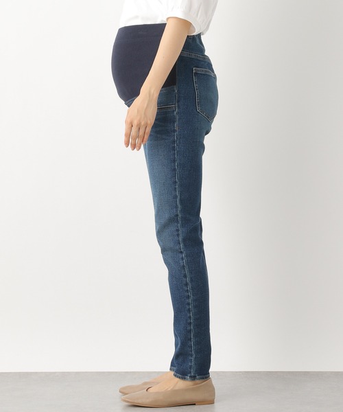 LEPSIM(レプシィム)の「マタニティ/デニムスリムパンツ 947504(マタニティウェア/グッズ・レディース・ネイビー/ブルー/ブラック/ブルー系その他・SMALL/MEDIUM/LARGE)」の17枚目の写真