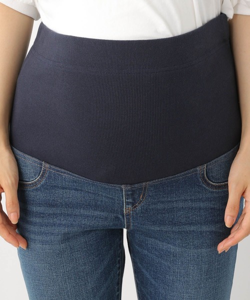 LEPSIM(レプシィム)の「マタニティ/デニムスリムパンツ 947504(マタニティウェア/グッズ・レディース・ネイビー/ブルー/ブラック/ブルー系その他・SMALL/MEDIUM/LARGE)」の11枚目の写真