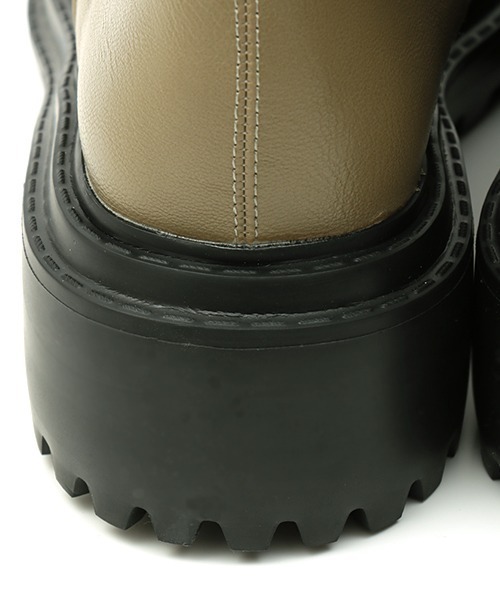 チチカカ(チチカカ)の「ストレッチショートブーツ(ブーツ・レディース・ブラック/カーキ・MEDIUM/LARGE)」の17枚目の写真