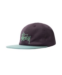新品STUSSY☆パープルCap☆ステューシー☆キャップ パープル（紫）系 STUSSY(ステューシー) 帽子(メンズ) - 海外