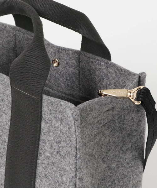 VIOLAd'ORO（ヴィオラドーロ）の「VIOLAd’ORO　GINO V-2128（トートバッグ・レディース・ブラック/グレー/モカ・ONE）」の12枚目の写真