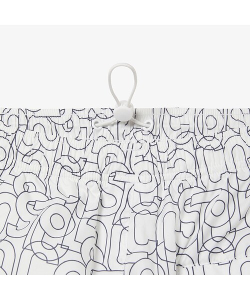 LACOSTE L!VE（ラコステライブ）の「LACOSTE L!VE モノグラムテキスタイルトラックパンツ（その他パンツ・レディース・ホワイト・34/38/36）」の3枚目の写真