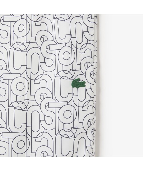 LACOSTE L!VE（ラコステライブ）の「LACOSTE L!VE モノグラムテキスタイルトラックパンツ（その他パンツ・レディース・ホワイト・34/38/36）」の5枚目の写真