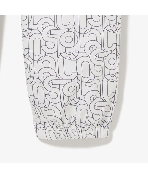 LACOSTE L!VE（ラコステライブ）の「LACOSTE L!VE モノグラムテキスタイルトラックパンツ（その他パンツ・レディース・ホワイト・34/38/36）」の7枚目の写真