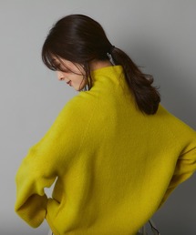 RIVE DROITE | ざっくりとしたシルエットが秋冬らしい1枚　カシミヤ5%ビルドネックニット(ニット/セーター)