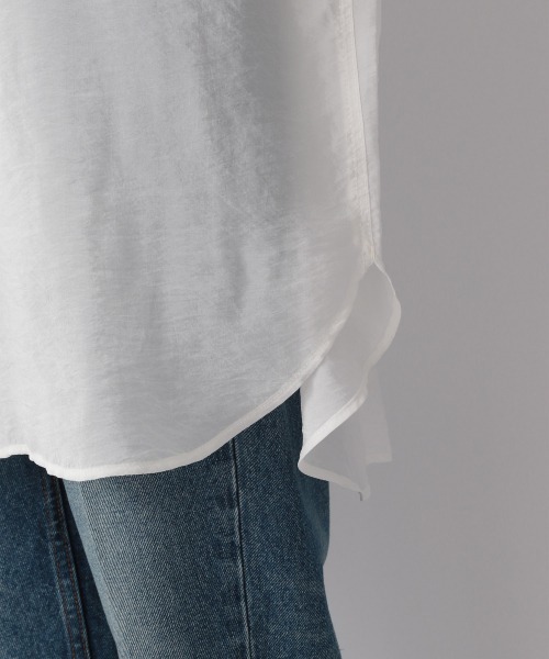LOWRYS FARM(ローリーズファーム)の「SHEAR SHIRT 228159(シャツ/ブラウス・レディース・ブラウン/オフホワイト/カーキ/ピンク・FREE)」の12枚目の写真