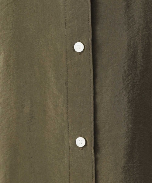 LOWRYS FARM(ローリーズファーム)の「SHEAR SHIRT 228159(シャツ/ブラウス・レディース・ブラウン/オフホワイト/カーキ/ピンク・FREE)」の14枚目の写真