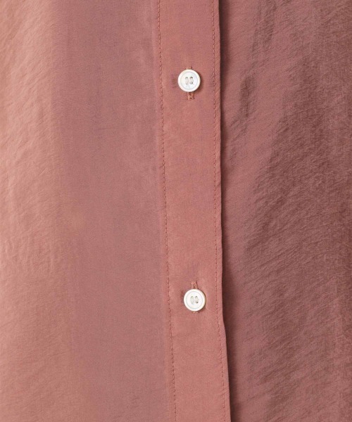 LOWRYS FARM(ローリーズファーム)の「SHEAR SHIRT 228159(シャツ/ブラウス・レディース・ブラウン/オフホワイト/カーキ/ピンク・FREE)」の16枚目の写真