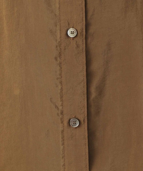 LOWRYS FARM(ローリーズファーム)の「SHEAR SHIRT 228159(シャツ/ブラウス・レディース・ブラウン/オフホワイト/カーキ/ピンク・FREE)」の17枚目の写真
