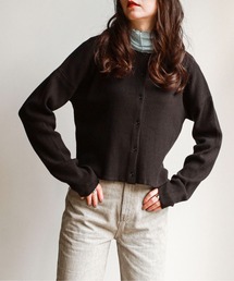 feepur | リブクロップド丈カーディガン(カーディガン/ボレロ)