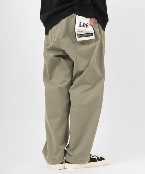 Lee(リー)の「【Lee/リー】ワイド イージーベイカーパンツ/テーパードパンツ(デニムパンツ・メンズ・ブラック/ネイビー/オリーブ/アイボリー/ライトインディゴブルー/インディゴブルー・S/M/L/XL)」の7枚目の写真