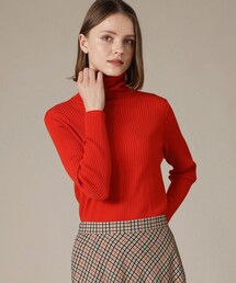 MACKINTOSH LONDON | リアスリックリブニットタートルネックプルオーバー(ニット/セーター)