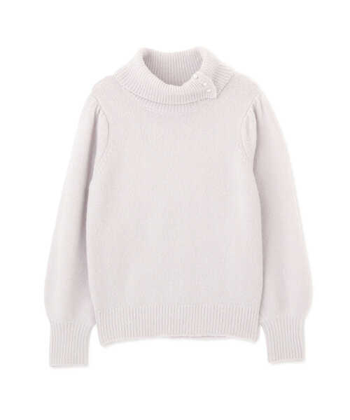 PROPORTION BODY DRESSING（プロポーションボディドレッシング）の「オフタートルパールニット / 1211270013（ニット/セーター・レディース・ブラウン系その他/ホワイト系その他/グレー・FREE）」の4枚目の写真