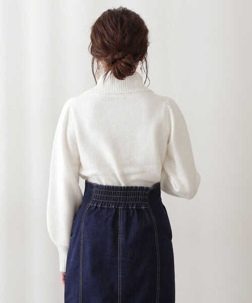 PROPORTION BODY DRESSING（プロポーションボディドレッシング）の「オフタートルパールニット / 1211270013（ニット/セーター・レディース・ブラウン系その他/ホワイト系その他/グレー・FREE）」の10枚目の写真